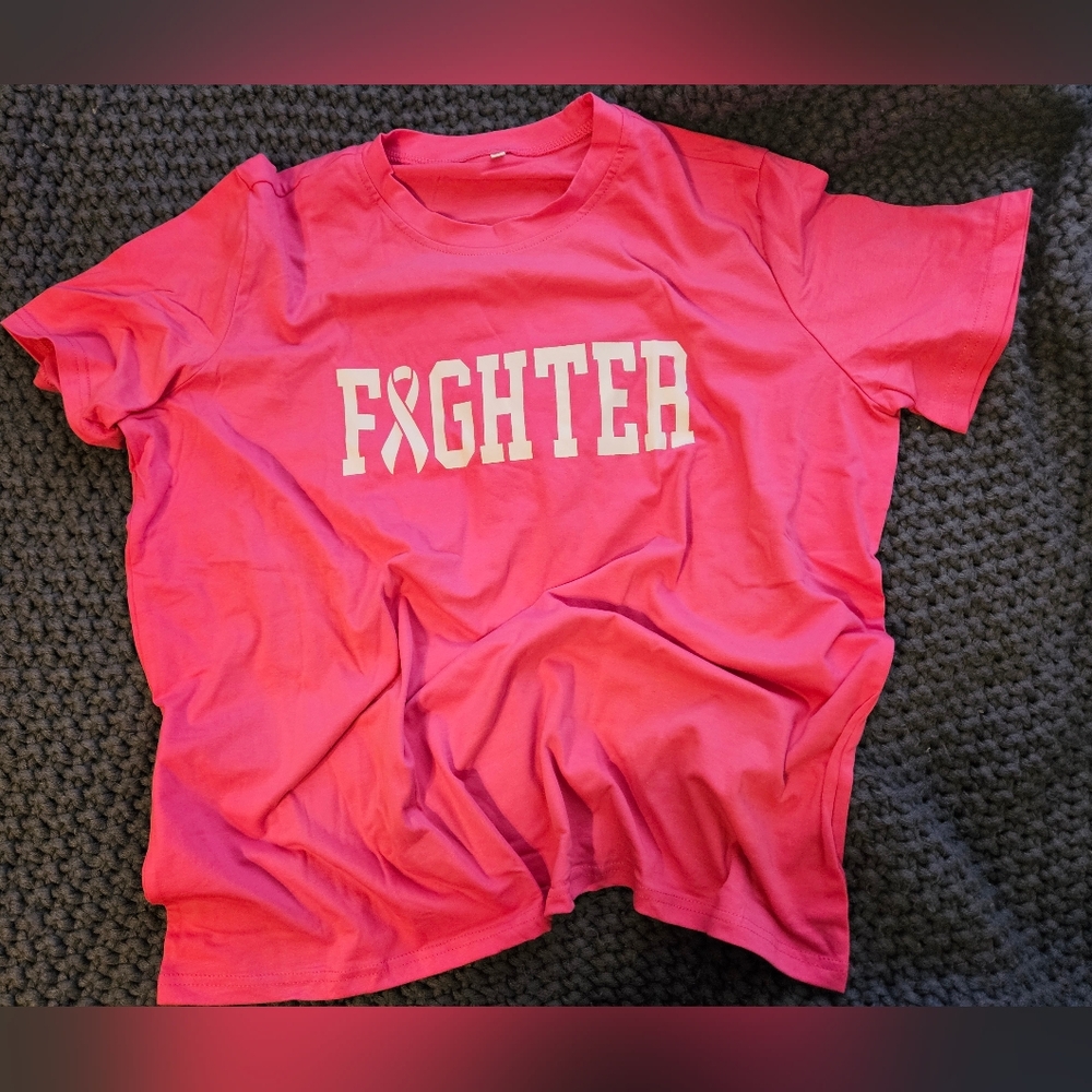 Pink 'Fighter'  T-Shirt